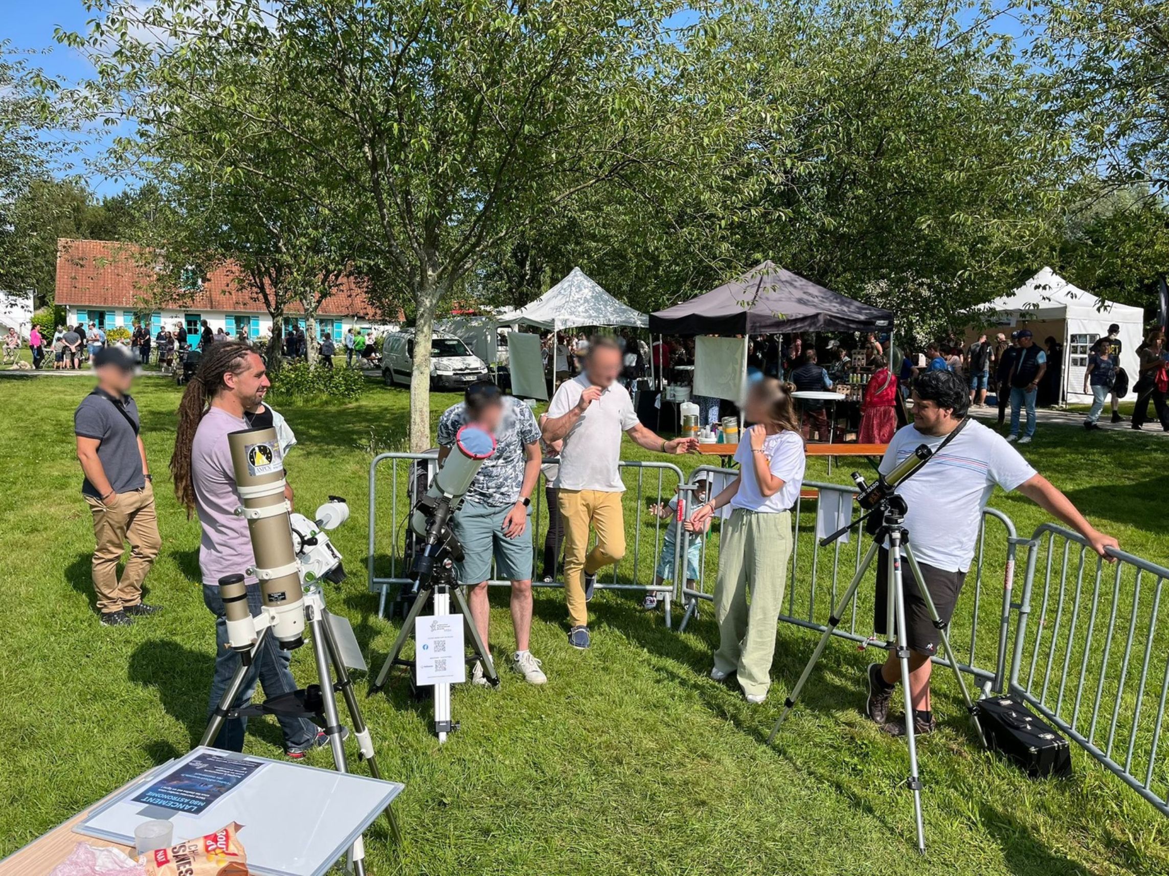 session de formation à l'observation solaire